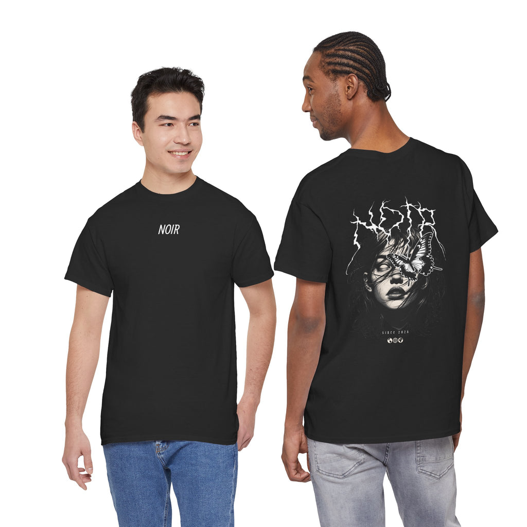 Noir Graphic T-Shirt — Gothic Woman – tričko s výrazným zadním potiskem
