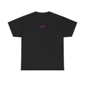 Noir Angel Graphic Tee — NOIR – Gotické tričko s fialovým andělem
